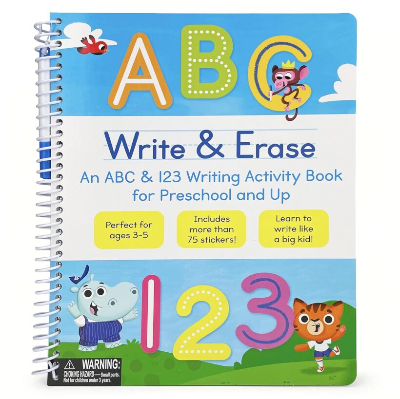 Write & Erase ABC and 123